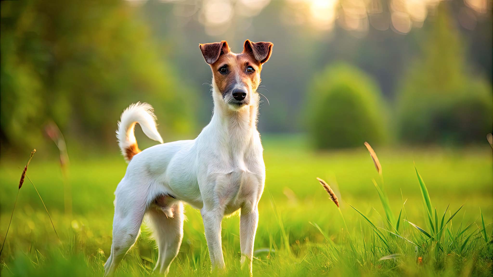 le Fox Terrier est un chien de chasse anglais